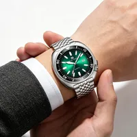 Montre pour homme VA VA VOOM, surface dégradée argent-or, quartz, acier inoxydable, résistante à l'eau, tendance, 2473