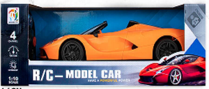 Auto radiocomandata in scala 1:10 a 4 canali, veicolo elettrico telecomandato per bambini, per giocare all'interno e all'esterno, pronta all'uso, giocattolo in plastica - Product Image 3