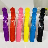 Vente chaude Coloré Outils De Coiffure En Plastique Pince Crocodile Pinces Pinces À Cheveux Salon De Beauté Utilisation