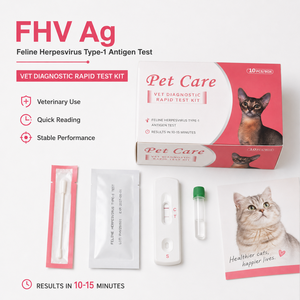 Kit de Prueba de Antígeno de Micoplasma Pneumoniae Felino, Cassette de Diagnóstico Rápido MP Ag, Detección Respiratoria, Muestra Gratuita, Exportación OEM - Product Image 2