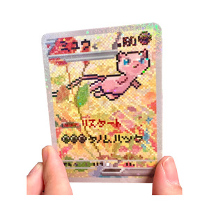 YQ Wholesale – Nouveaux Packs de Cartes Pokémon Fan Art Rares – Cartes Pokémon Japonaises Personnalisées 30ème Anniversaire – Jeu de Cartes à Collectionner DIY Pixels - Product Image 1