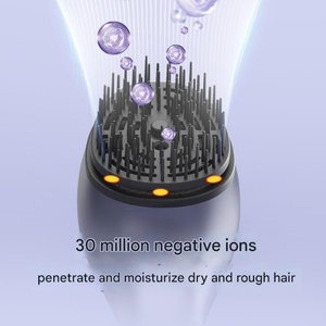 Peigne de massage électrique pour la tête à ions négatifs, instrument de massage sans fil, thérapie de la tête, lumière rouge, masseur du cuir chevelu pour les méridiens - Product Image 4