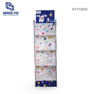 Hàng bán chạy năm 2021: Bìa cứng tái chế để làm giá trưng bày, lắp ráp dễ dàng, chất liệu sóng gấp, dùng cho quảng cáo - Product Image 2