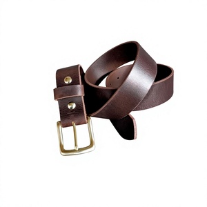 Ceinture BS INTERNATIONAL, modèle long, durable, en cuir de vache naturel, boucle en acier massif vintage, ceintures imperméables - Product Image 5