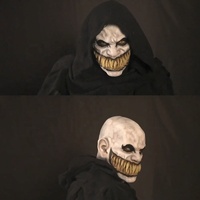 Masque de clown d'horreur d'Halloween transfrontalier, masque de cosplay Vassago Devil Terror, masque à dents de crapaud