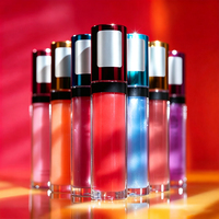 Sérum repulpant pour les lèvres végétalien naturel à marque privée, gloss aromatisé, base de maquillage, huile repulpante pour les lèvres, vente en gros pour les produits repulpants pour les lèvres