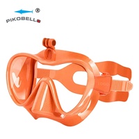 Équipement de plongée en apnée pour adultes plongée en apnée voyage ensemble de tuba à sec avec vue panoramique masque de plongée sous-marine anti-buée