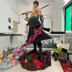 <span class=keywords><strong>Figurine</strong></span> Manga Grande Taille 73CM 1 Pièce Roronoa Zoro Portgas D Ace Modèle de Dessin Animé Japonais Jouet PVC Anime Figure - Product Image 5