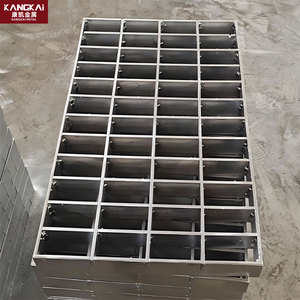 Сверхпрочная горячеоцинкованная противоскользящая Антикоррозийная дренажная система проходов по индивидуальному заказу, стальная решетка с запрессовкой - Product Image 5