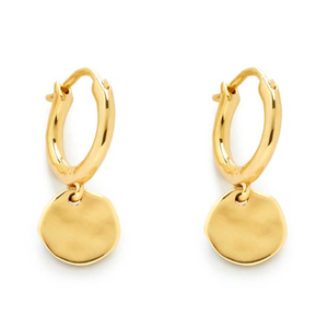 Boucles d'oreilles pendantes mini-huggie Gemnel en gros, personnalisables, minimalistes, de haute qualité, tendance, motif Sirène <span class=keywords><strong>Muse</strong></span> - Product Image 1