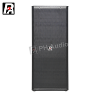 Precio de Fábrica, Altavoz Pasivo Profesional de Madera SRX 725 de 15 Pulgadas, Doble, Portátil, para Karaoke, Escenario, DJ, Bar, 2400W de Potencia Máxima