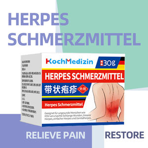 Ungüento de Medicina Herbal China para Herpes Zoster, Antiinflamatorio, Antipicazón, Acelera la Formación de Crozas, Uso Externo Seguro, 3 Años - Product Image 6