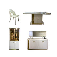 Buffets et consoles de cuisine modernes en bois, meubles de maison, armoires de salle à manger, buffet de luxe moderne en bois