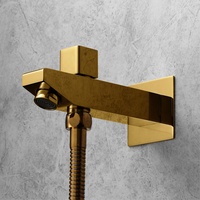Système de douche LED moderne à effet pluie avec fonction de pression élevée et économie d'eau pour salle de bain