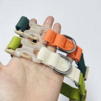 Matériau personnalisé en nylon et polyester pour l'extérieur durable porte-grenouille avec LED réglable tactique de formation collier pour chien de compagnie