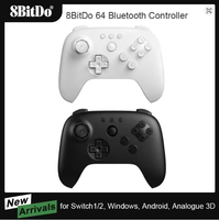 Manette sans fil 8Bitdo N64 pour console de jeu analogique 3D Switch/Switch2/Windows/Android N64 BT