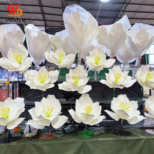 Flores Gigantes de Papel para Decoración de Bodas, Camino de Flores para Eventos, Decoración de Pasillos para Fiestas - Product Image 2