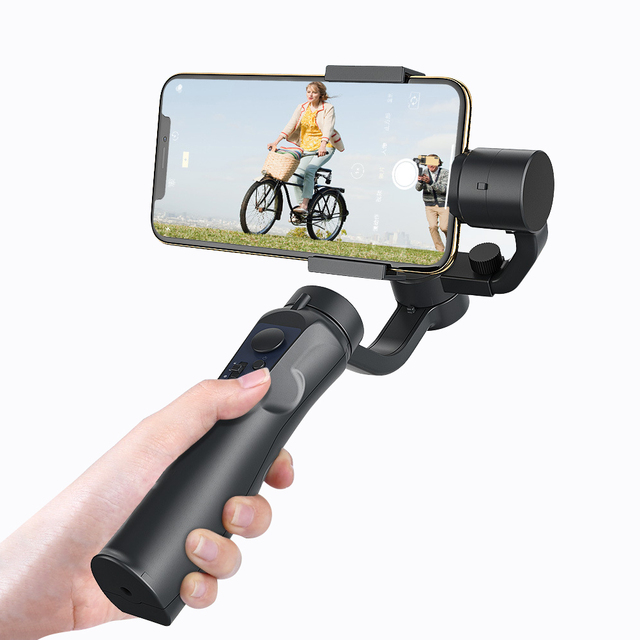 Hot Selling 3-Axis Foldable Single Handheld Gimbal Video Camera Stabilizer With Mini Tripod