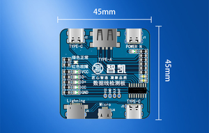 Dữ liệu thông minh dòng USB cáp phát hiện Hội Đồng Quản trị cho IOS điện thoại Iphone <span class=keywords><strong>Android</strong></span> type-c ngắn mạch ON-OFF chuyển đổi công cụ kiểm tra - Product Image 4