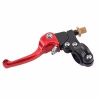 Levier de frein et d'embrayage universel pour moto 22 mm CNC ASV anti-chute pliable, accessoires pour motocross, VTT, dirt bike, pit bike 7/8'' 22 mm