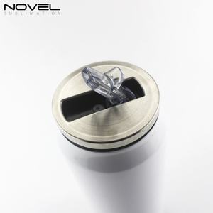 Vasos Sublimables en Blanco de 500 ml, Botella con Color Blanco y Plateado, Botella de Acero Inoxidable para Transferencia de Calor por Sublimación - Product Image 6