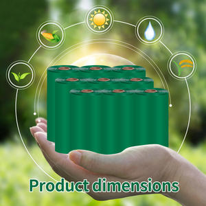 2024 Neuer Hersteller Custom <span class=keywords><strong>Pet</strong></span> Waste Entsorgungs beutel Biologisch abbaubarer, auslaufs icherer, extra dicker, mit Lavendel duftender Hundekot beutel 270 - Product Image 3