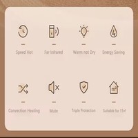 Vente en gros de radiateurs électriques portables à infrarouge à économie d'énergie, avec régulateur de chaleur automatique, pour la chambre à coucher et le salon