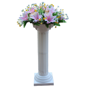 Vases de cimetière Vases coniques en plastique Cimetière Mémorial Floral Cimetière Porte-<span class=keywords><strong>fleurs</strong></span> avec piquet en résine Décorations de tombes - Product Image 5