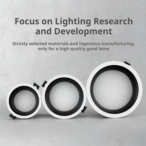 Lampu sorot <span class=keywords><strong>Led</strong></span> bulat, 12w 18w 24w hemat energi dalam ruangan kantor kamar tidur dapur putih reflektor langit-langit tersembunyi SMD - Product Image 5