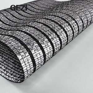 85% 20x20FT Rectangle aluminium ombre tissu réfléchissant pare-soleil couverture argent bâche œillets voiture jardin Patio chenil - Product Image 1