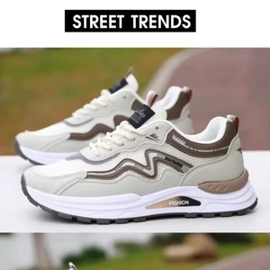 Chaussures de course décontractées pour hommes et jeunes, nouvelle collection, vente en gros, tendance, polyvalentes, en maille ajourée, semelle souple antidérapante - Product Image 5
