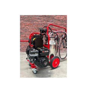 Machine à traire électrique pour vaches, ferme laitière, traiteur portable pour bétail avec seau en acier inoxydable - Product Image 1