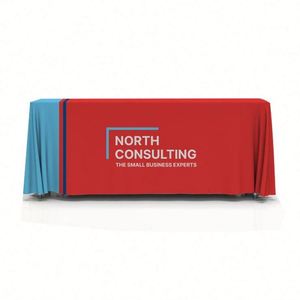 Custom Personalized Tablecloth for Trade Shows Promotional Business Advertising Logo Text New Design <b>Table</b> Cloth Cover - Product Image 2