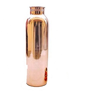 Botella de cobre puro 100% artesanal de calidad superior de 2L al por mayor, superventas, vasos para beber directamente para India, grandes regalos - Product Image 1