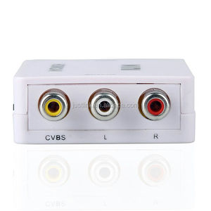 Convertisseur AV vers HDMI HD 1080P Lecture de télévision <span class=keywords><strong>AV2HDMI</strong></span> pour TV PS4 PS5 DVD Xbox Projecteur - Product Image 3