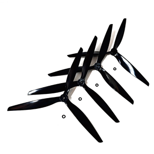 Hélice en nylon renforcé de fibre de verre noire de 13 pouces à 3 pales, hélice en nylon renforcé de carbone noir pour drone FPV <span class=keywords><strong>RC</strong></span> - Product Image 4