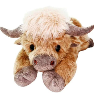 Nouvelle <span class=keywords><strong>Peluche</strong></span> Vache des Highlands Écossais 2026 – Jouet en <span class=keywords><strong>Peluche</strong></span> Vache Réaliste, Doux et <span class=keywords><strong>Cuddly</strong></span>, Vente Chaude, Jouet de Ferme - Product Image 1