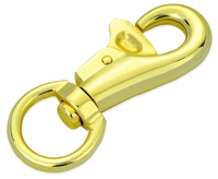 Boucle à clip anti-panique pour cheval en alliage de zinc 1 "* 2 7/8" Crochet anti-panique à dégagement rapide pour cheval équestre Produit de soin pour cheval