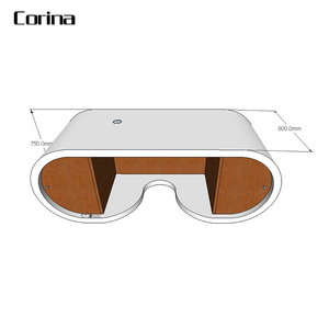 Por encargo clásico muebles de oficina redondo ejecutivo Ceo Boos <span class=keywords><strong>Google</strong></span> escritorios de oficina - Product Image 5