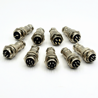 Adaptateur de connecteur GX12, GX16, GX20, prise et fiche M20, M16, M12, douille 2 3 4 5 6 7 8 9 10 broches, AC femelle/mâle, étanche