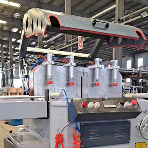 Scie circulaire de 600 mm pour aluminium, PVC, UPVC - Contrôlée par PLC, moteur 380V, conception à tête unique - Product Image 4