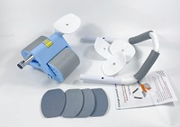 Rouleau Abdominal Automatique à Rebond avec Minuteur pour Entraînement de Base à Domicile et en Salle de Sport, Support de Coude Inclus