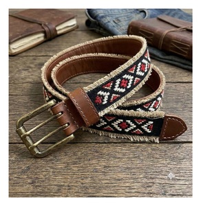 Premium Handcrafted Blanket Carrying Belt with Brass Buckle Traditional Style Durable Strap for Organizing <b>Rolled</b> Blankets - Product Image 5