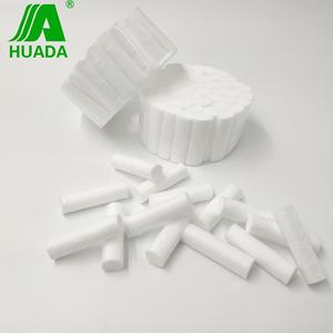 Rotolo dentale in lana di cotone assorbente medico 100% cotone sbiancato o non sbiancato - Product Image 3