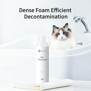 Fabrika OEM köpek şampuanı kaşıntılı cilt kabartma Pet köpekler <span class=keywords><strong>i</strong></span>çin şampuan ve saç kremi derin temizlik köpek kedi şampuan - Product Image 3