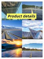 Panneau solaire monocristallin bifacial JinkSolar 580-605W demi-cellule 182mm, module double verre IP68, efficacité 42,5% PV-605M-425
