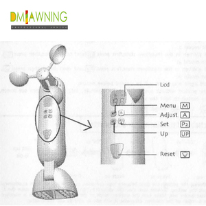Piezas <span class=keywords><strong>de</strong></span> <span class=keywords><strong>toldo</strong></span> para exteriores, <span class=keywords><strong>Sensor</strong></span> Solar <span class=keywords><strong>de</strong></span> viento, sol y lluvia, para <span class=keywords><strong>toldo</strong></span> retráctil <span class=keywords><strong>automático</strong></span> DM118W, revestimiento <span class=keywords><strong>de</strong></span> energía <span class=keywords><strong>de</strong></span> 1 ~ 100 Klux - Product Image 6