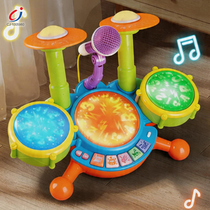 Clavier musical multifonctionnel <span class=keywords><strong>pour</strong></span> bébé Chengji, batterie, microphone, jouet éducatif musical interactif <span class=keywords><strong>pour</strong></span> jouer et apprendre - Product Image 3