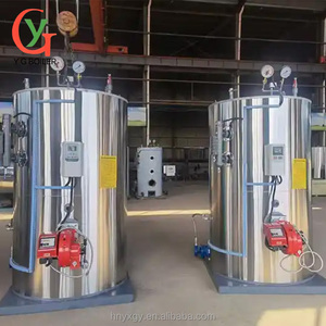 Automatic 500KG <strong>Condensing</strong> Steam Generator/<strong>Boiler</strong> for Laundry Ironing Industry VERTICAL Fire Tube Design 0.5T 3.0T Heat Output - Product Image 4