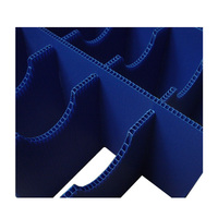 Boîte ondulée creuse Corflute PP Inserts pour boîtes d'emballage Séparateurs en plastique, gaufres, protecteurs d'angle Boîte d'emballage de vin